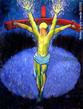 Yellow Christ by Eric Needle